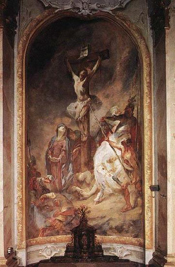 MAULBERTSCH, Franz Anton Crucifixion Norge oil painting art